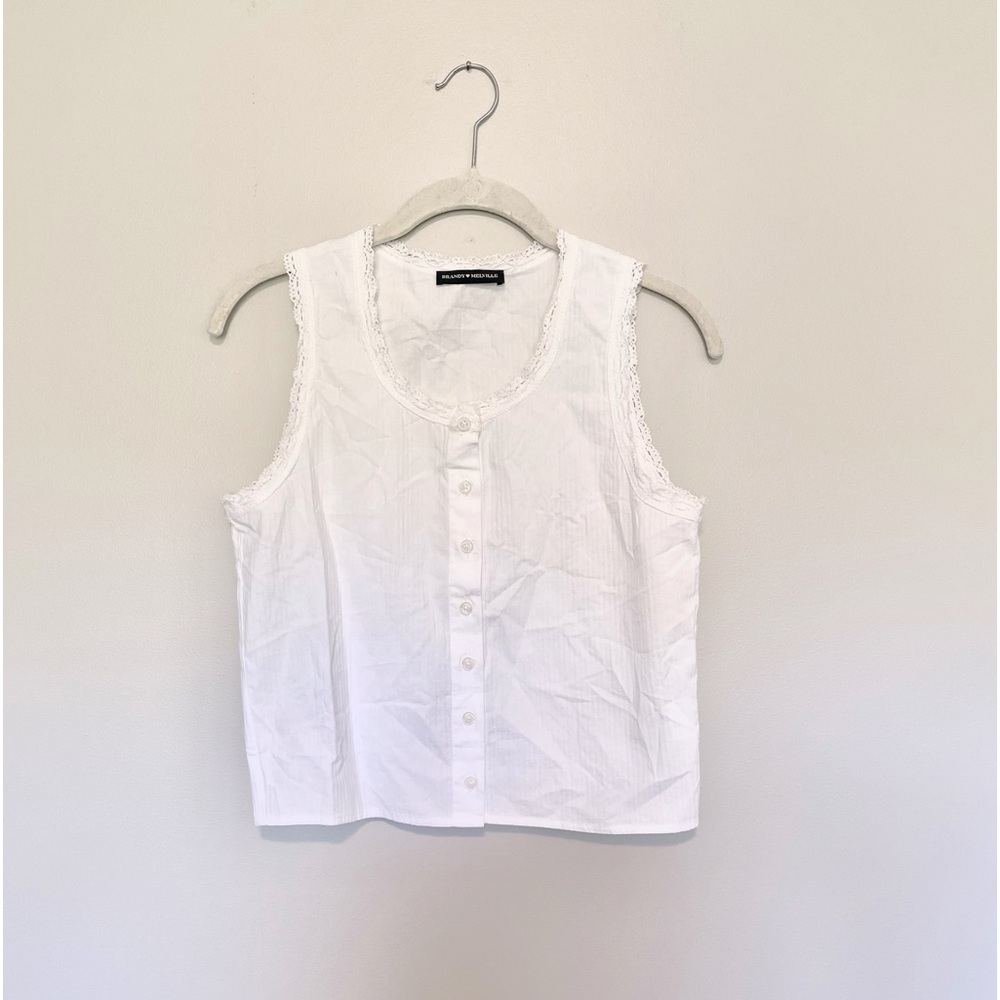 Brandy Melville Pinstripe Button Down